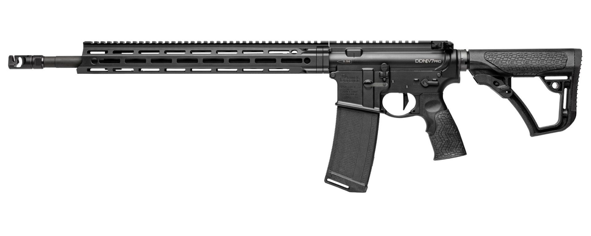 DDM4 V7 PRO 5.56MM BLK 18″