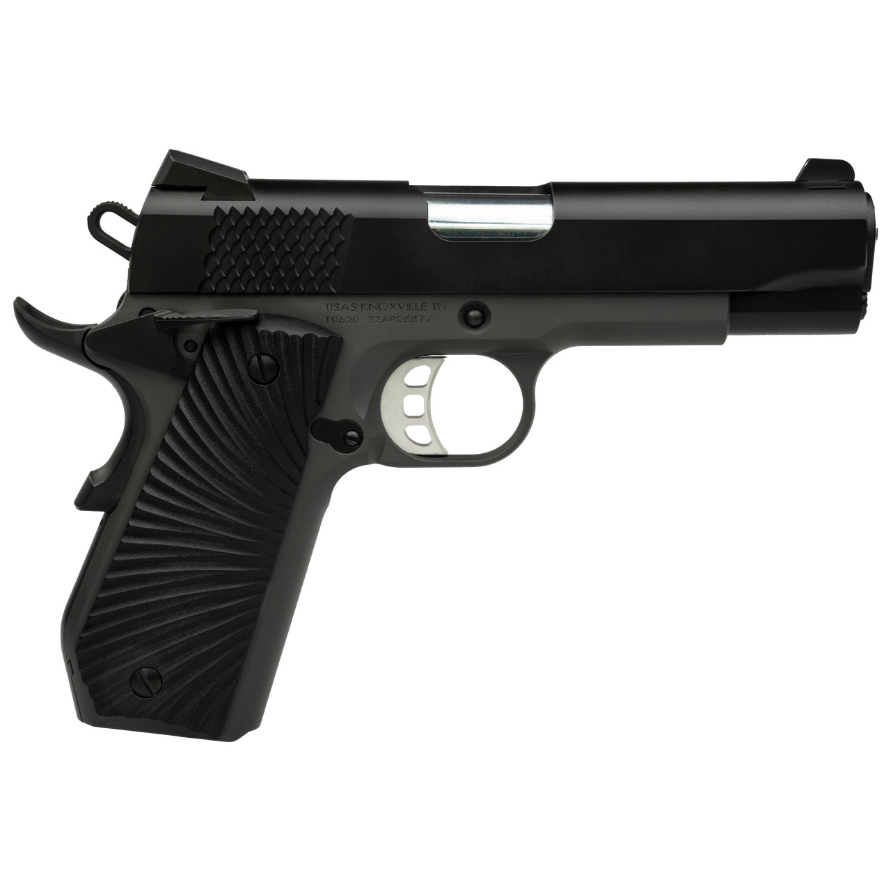 1911 CARRY 9MM BK/GR 4.3″ BOB