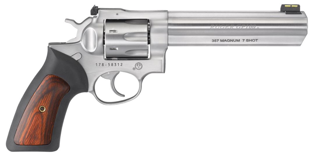 GP100 357MAG 7SH 6″ SS AS