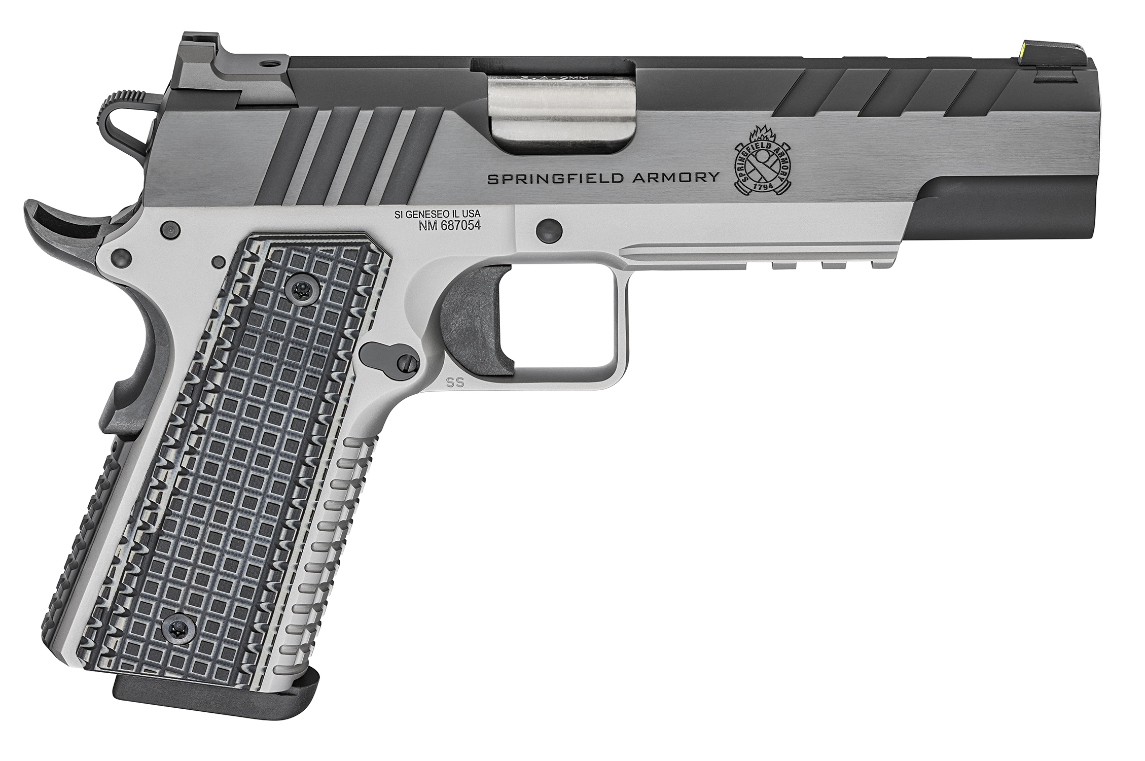 EMISSARY 1911 9MM 5″ BL/SS #