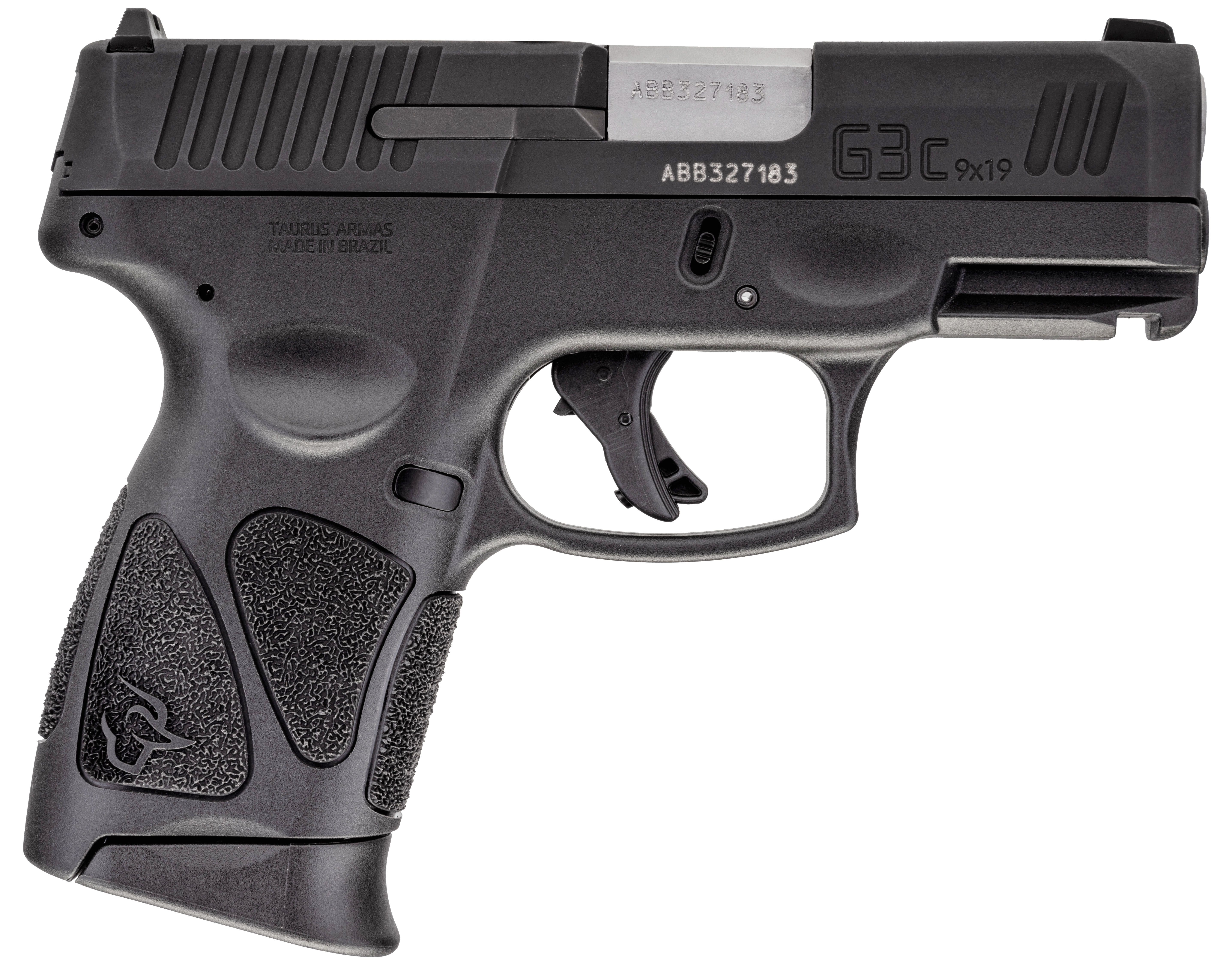 G3C 9MM BLK/BLK 3.2″ 12+1 NS