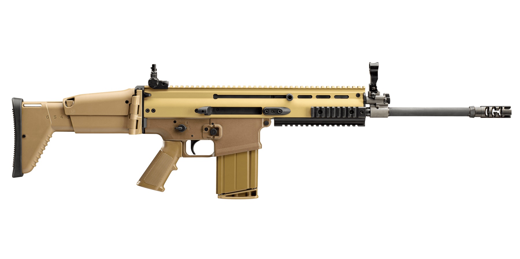 SCAR 17S 308WIN FDE 16″ 10RD