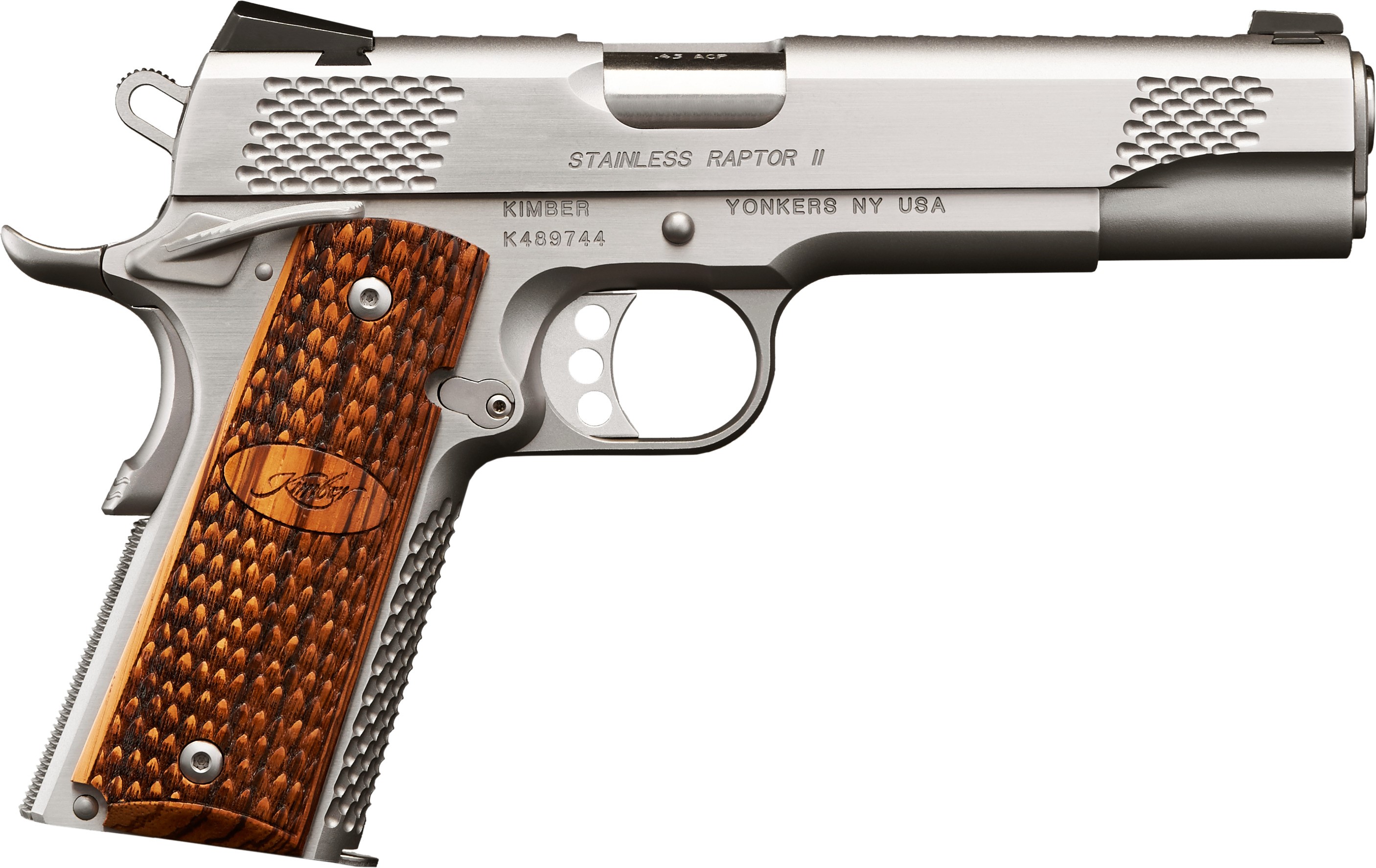 STAINLESS RAPTOR II 45ACP