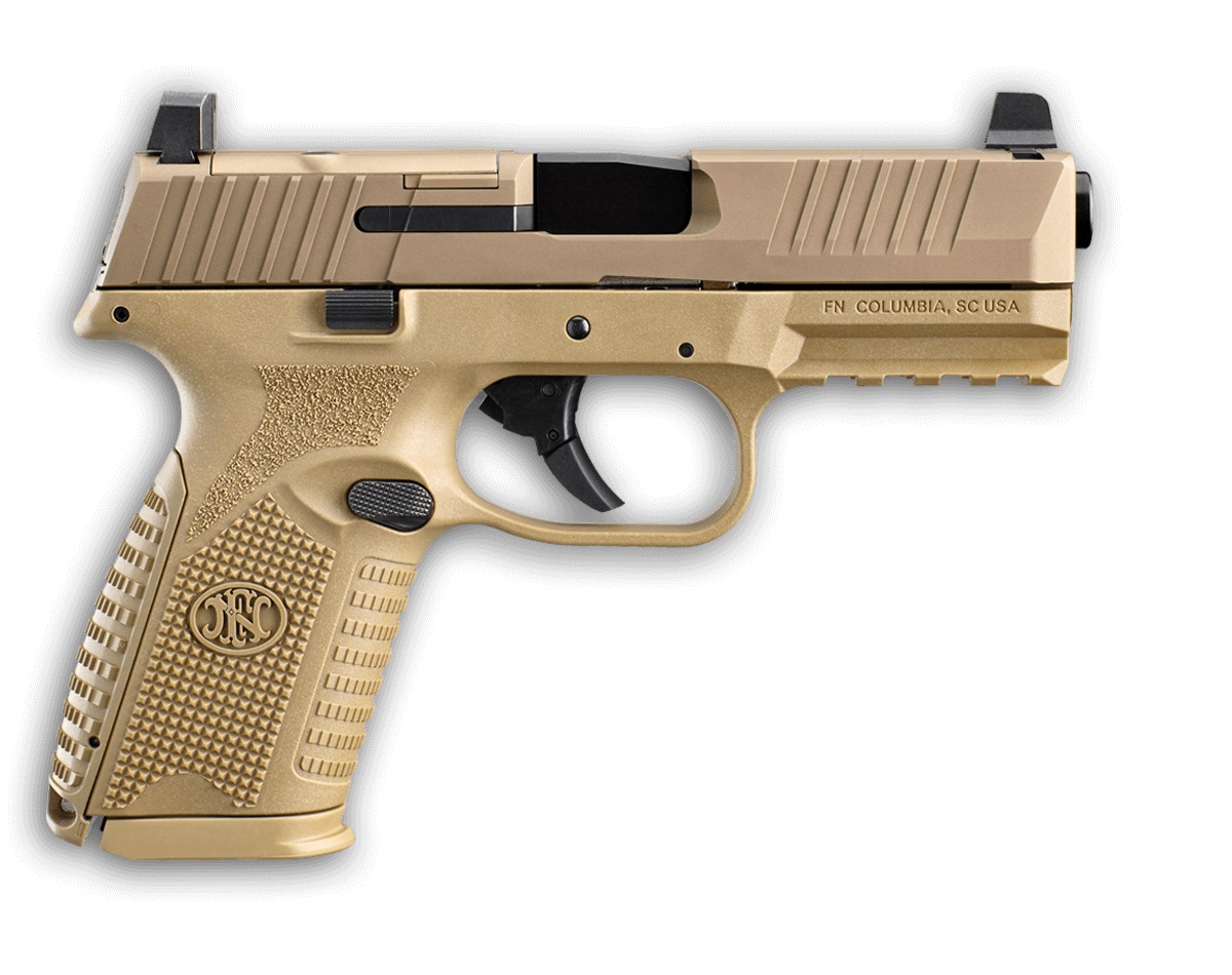 FN 509 MID MRD 9MM FDE 4″ 15+1