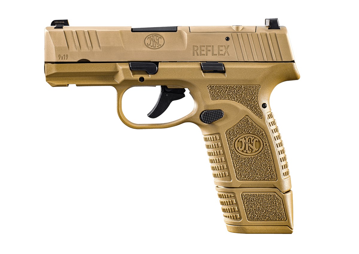 REFLEX 9MM FDE 15+1 MRD NMS