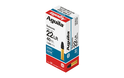 AGUILA 22LR SUBSONIC 40GR 50/1000