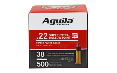 AGUILA 22LR HV HP 38 GR 500 PACK