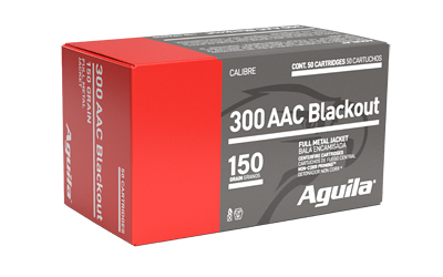 AGUILA 300BLK 150GR FMJ 50/1000