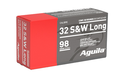 AGUILA 32S&W LONG 98GR LRN 50/1000