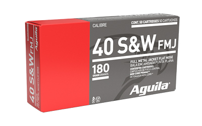 AGUILA 40SW 180GR FMJ 50/1000