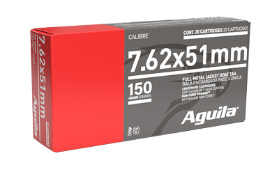 AGUILA 762NATO 150GR FMJBT 20/500