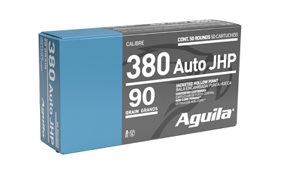 AGUILA 380ACP 90GR JHP 50/500