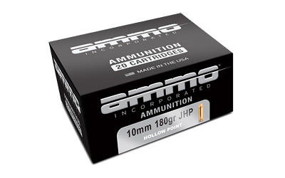 AMMO INC 10MM AUTO 180GR JHP 20/200