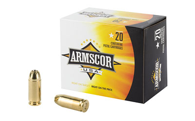 ARMSCOR 40S&W 180GR JHP 20/500