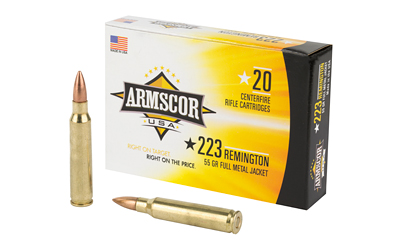 ARMSCOR 223REM 55GR FMJ 20/1000