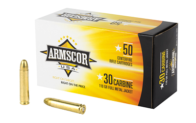 ARMSCOR 30CARB 110GR FMJ 50/1000