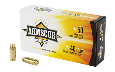 ARMSCOR 40SW 180GR FMJ 50/1000