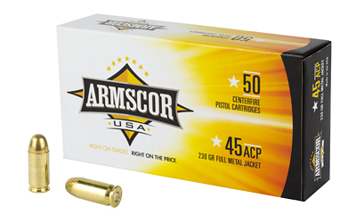 ARMSCOR 45ACP 230GR FMJ 50/1000