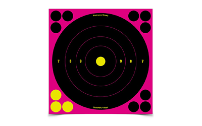 B/C SHT-N-C BULLSEYE TGT PINK 6-8″