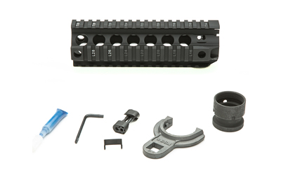 BCM GUNFTR QUAD RAIL 556 7″ BLK