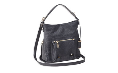 BULLDOG HOBO ANNA PURSE BLK