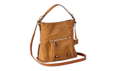 BULLDOG HOBO ANNA PURSE COGNAC