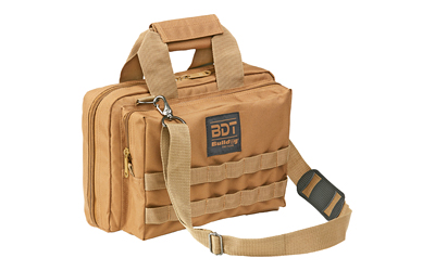 BULLDOG DLX 2 PISTOL RANGE BAG TAN