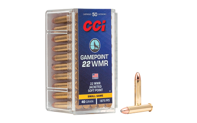 CCI 22WMR 40GR GAMEPOINT 50/2000