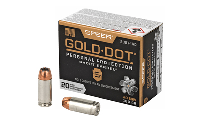 SPR GOLD DOT 40SW 180GR HP SB 20/200