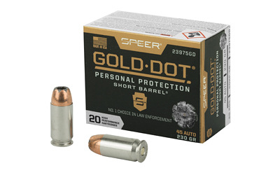 SPR GOLD DOT 45ACP 230G HP SB 20/200