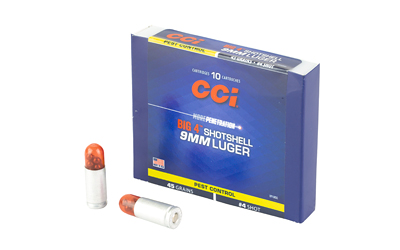 CCI 9MM #4 SHOTSHELL10/200