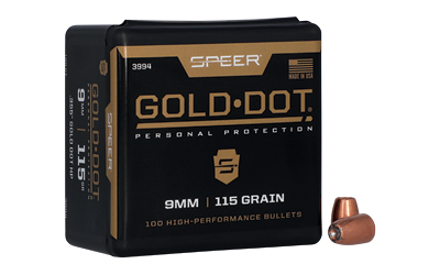 SPR GOLD DOT .355 115GR HP 100CT