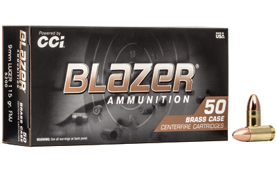 BLAZER BRASS 9MM 115GR FMJ 50/1000