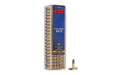 CCI 22 SUBSONIC 40GR HP 100/5000