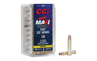 CCI 22WMR TNT MAXI-MAG 50/2000