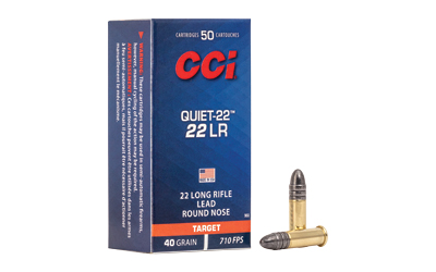 CCI QUIET 22LR 40GR LRN 50/5000