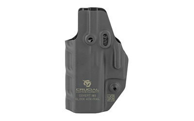 CRUCIAL IWB FOR GLOCK 43/43X AMBI BK