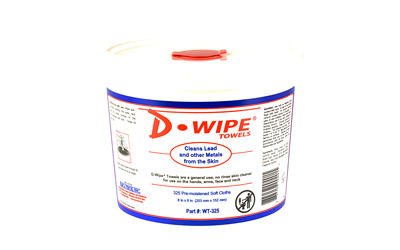 D-WIPE TOWELS 2-325 CT TUBS