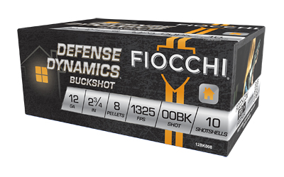 FIOCCHI 12GA 2.75″ 00BK 10/250