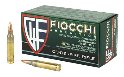 FIOCCHI 223REM 55GR FMJBT 50/1000