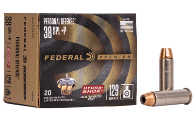 FED HYDRA-SHOK 38+P 129GR HP 20/500