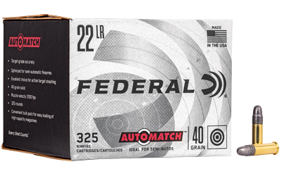 FED AUTO MTCH 22LR 40GR SLD 325/3250