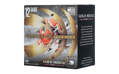 FED GLD MDL PAPER 12GA 2.75″ #8 25