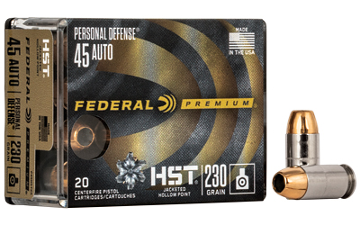 FED PRM HST 45ACP 230GR JHP 20/200