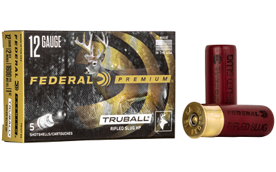 FED PRM 12GA 2.75″ RIFLED SLUG 5/250