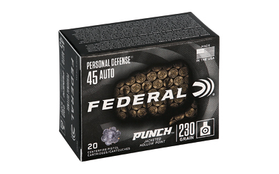 FED PUNCH 45ACP 230GR JHP 20/200