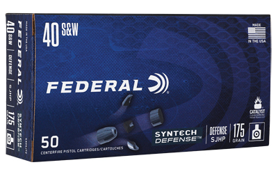 FED SYN DEF 40 S&W 175GR SJHP 50/500