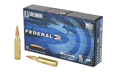 FED V&P 6.5 CM 95GR HRNDY V-MAX 20/2