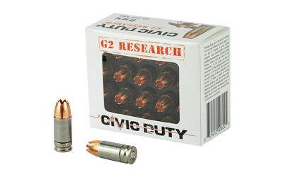 G2R CIVIC DUTY 9MM 94GR 20/500