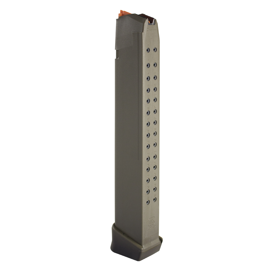 MAGAZINE GLK 9MM 33RD ODG PKG